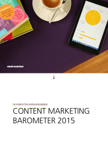 content marketing barometer 2015