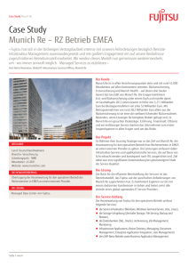 Case Study Munich Re – RZ Betrieb EMEA