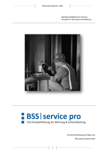 BSS Service pro - BSS Südwest GmbH