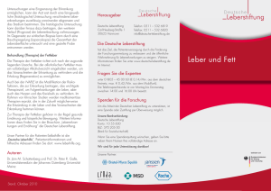 Leber und Fett - Deutsche Leberstiftung