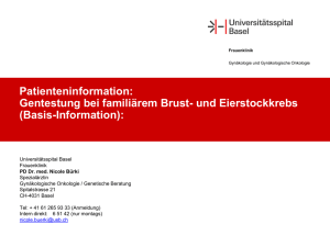 Patienteninformation - Universitätsspital Basel