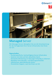 Managed Server - SmartIT Services AG