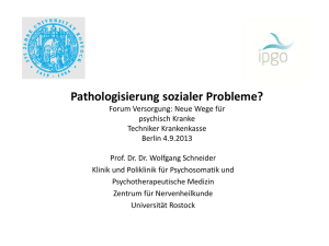 Pathologisierung sozialer Probleme? (PDF, 1,2 MB, nicht barrierefrei)