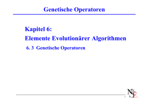 genetische Operatoren
