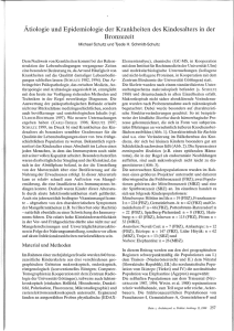 Schultz M, Schmidt-Schultz TH. Ätiologie und Epidemiologie