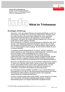 Nitrat im Trinkwasser 67,64 KB