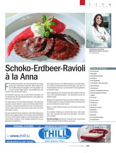 Schoko-Erdbeer-Ravioli à la Anna