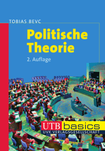 Leseprobe zum Titel: Politische Theorie