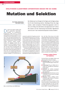 Mutation und Selektion