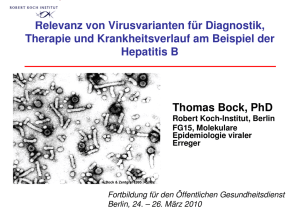 Relevanz von Virusvarianten für Diagnostik, Therapie und
