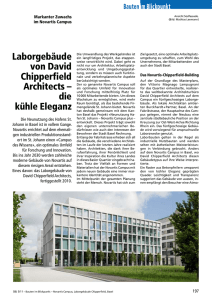 Laborgebäude von David Chipperfield Architects - Robe