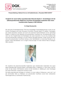 Pressetext als PDF - Deutsche Gesellschaft für Kardiologie – Herz