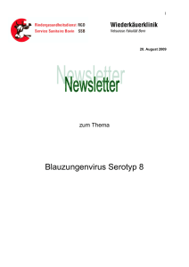 Blauzungenvirus Serotyp 8