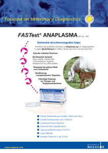 FASTest® ANAPLASMA - MEGACOR Diagnostik GmbH