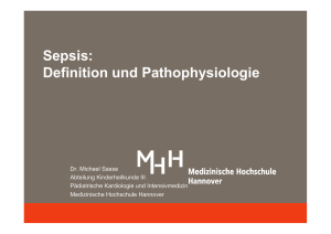 Pathophysiologie Sepsis