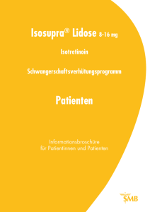 Isosupra® Lidose 8-16 mg Patienten - afmps-fagg