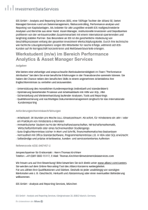 Werkstudent (m/w) - IDS GmbH - Analysis and Reporting Services