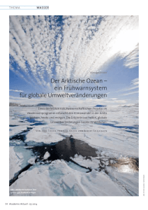 Der Arktische Ozean - Bayerische Akademie der Wissenschaften