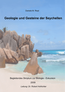 Geologie und Gesteine der Seychellen - Seychelles