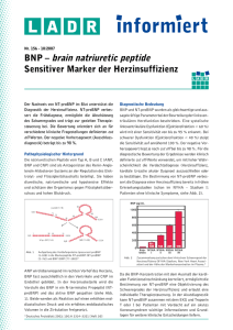 BNP – brain natriuretic peptide