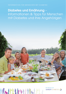 Diabetes und Ernährung – Informationen & Tipps für Menschen mit
