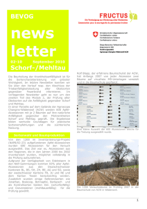 news letter - bei Fructus
