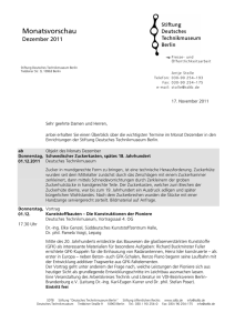 Wichtige Termine im Monat Dezember 2011 als PDF