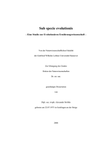 Sub specie evolutionis - Deutsche Digitale Bibliothek