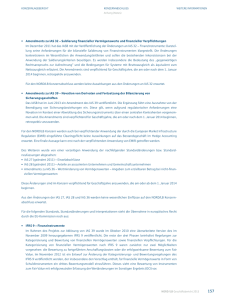 • Amendments zu IAS 32 – Saldierung finanzieller Vermögenswerte