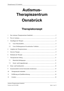 Therapiekonzept ATZ-OS - Autismus Osnabrück eV