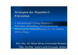 Strategien der Hepatitis-C