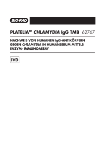 PLATELIATM CHLAMYDIA IgG TMB - Bio-Rad