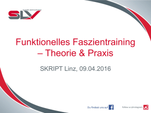 Funktionelles Faszientraining – Theorie & Praxis