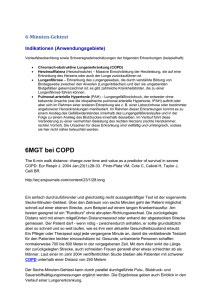 6MGT bei COPD