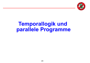 Temporallogik und parallele Programme