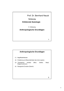 Prof. Dr. Bernhard Nauck - Technische Universität Chemnitz