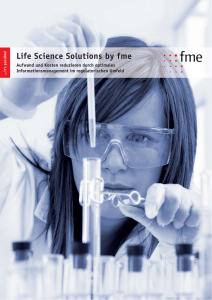 Life Science Solutions by fme