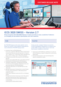 ICCS 3020 SWISS – Version 2.7
