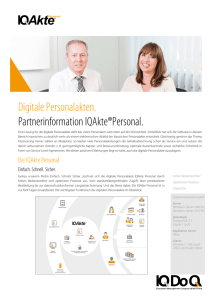 Partnerinformation IQAkte Personal