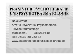 Vortrag als PDF - Psychotherapiepraxis Naiel Arafat