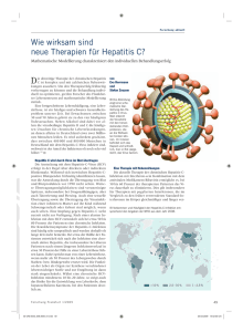Wie wirksam sind neue Therapie n für Hepatitis C?