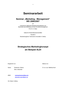 2. Situationsanalyse - Brandenburgische Technische Universität