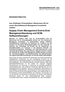 Pressemeldung in Deutsch (Microsoft® Word Dokument)