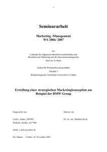 2. Situationsanalyse - Brandenburgische Technische Universität