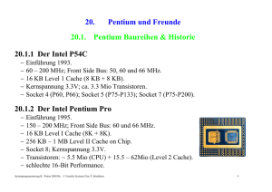 Sp2_k20_16_Pentium - Institut für Verteilte Systeme