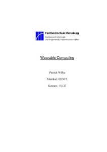 2. Wearable Computing