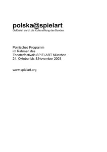 polska@spielart - Kulturstiftung des Bundes