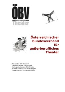ÖBV Theater - Österreichischer Bundesverband für außerberufliches