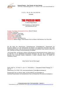 Presseinformation The Puzzled Wife