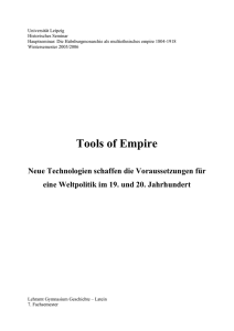 Tools of empire - Zwenns
